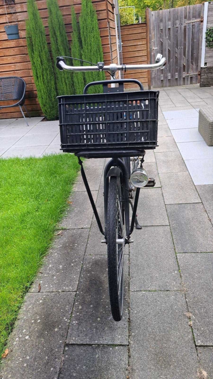 Foto 4 van Cortina U4 Transportfiets - 28inch Zwart, in goede staat