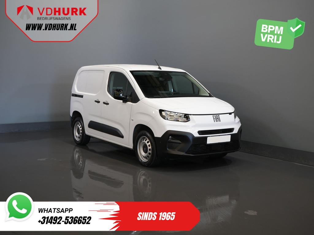 Peugeot Partner (Fiat Doblo) 1.5 HDi 100 pk 3 Pers/ Carplay/, Voorwielaandrijving, Stof, Gebruikt, 4 cilinders