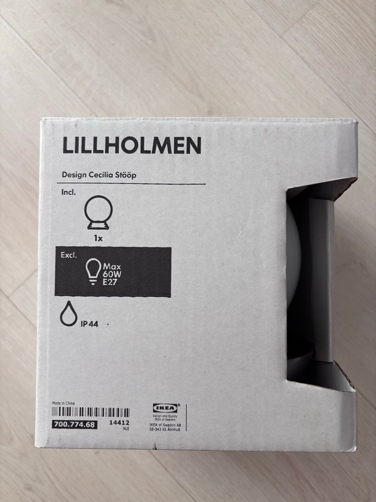 IKEA LILLHOLMEN Plafondlamp Waterdicht - Nieuw in Verpakking, Huis en Inrichting, Lampen | Plafondlampen, Plafondlamp, IKEA, Nieuw