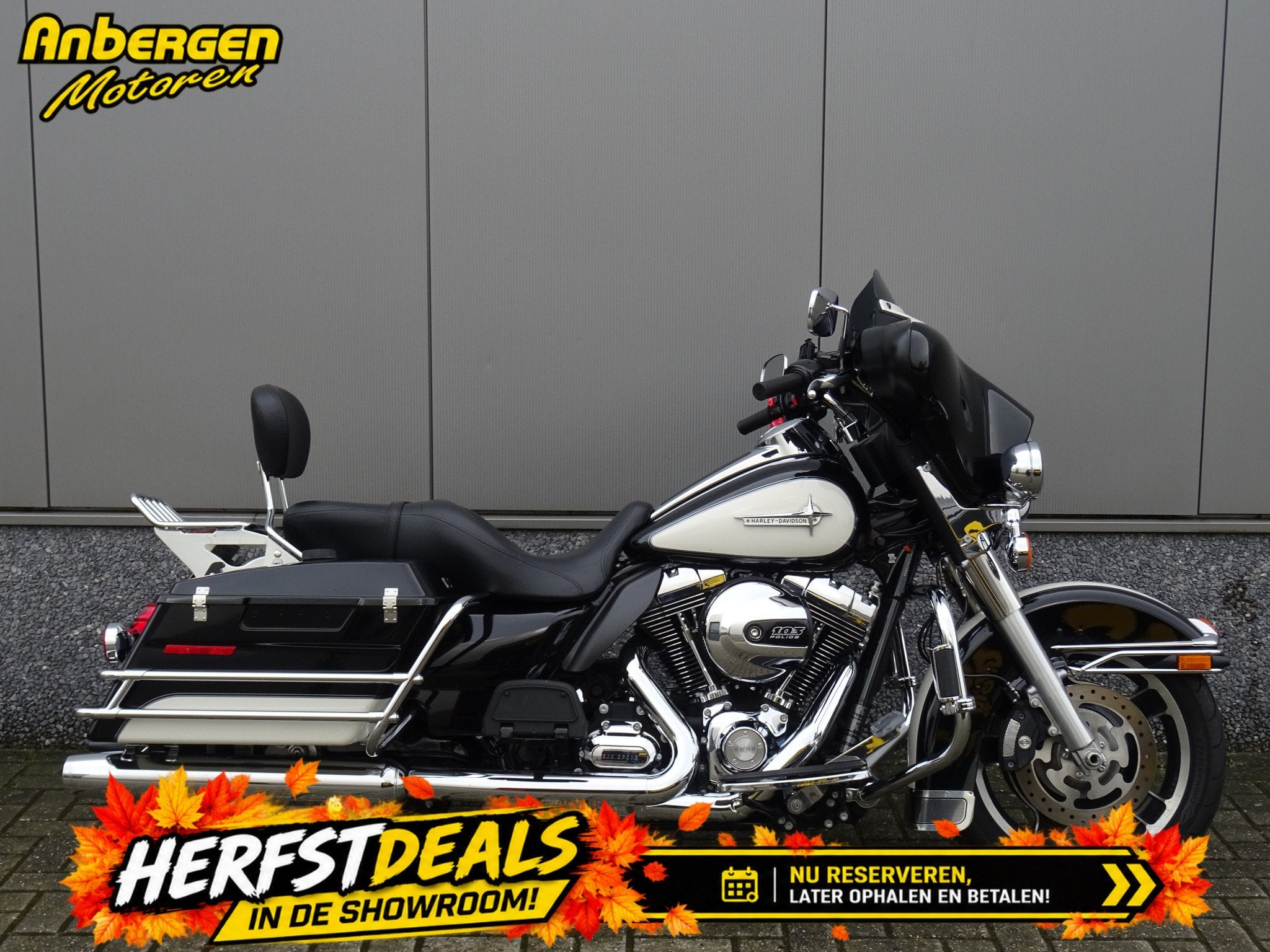 Harley-Davidson FLHF ELECTRA GLIDE POLICE (bj 2013), 1688 cc, Chopper, Meer dan 35 kW, Gebruikt