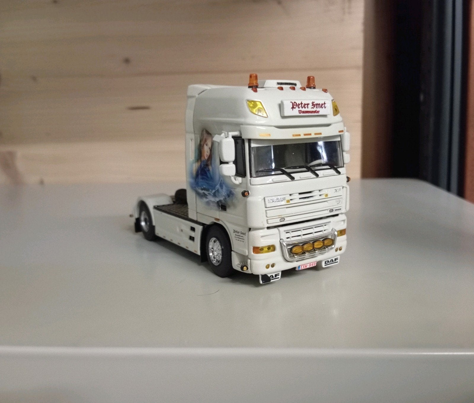 Daf XF Peter Smet WSI, Ophalen of Verzenden, Zo goed als nieuw, Bus of Vrachtwagen, Wsi
