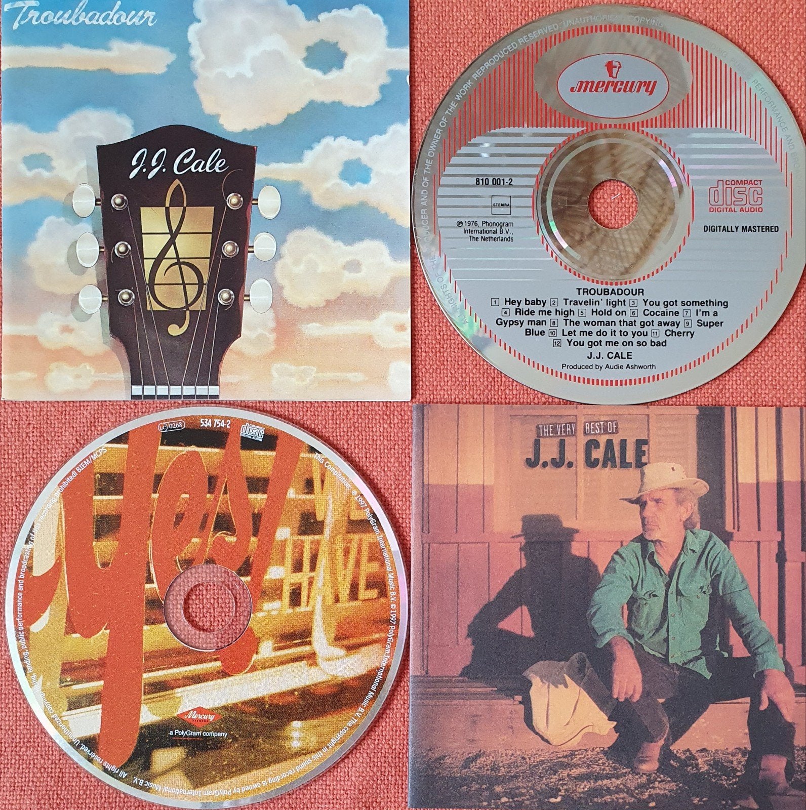 J.J. Cale cd's mogen ook per stuk, Ophalen of Verzenden, Zo goed als nieuw