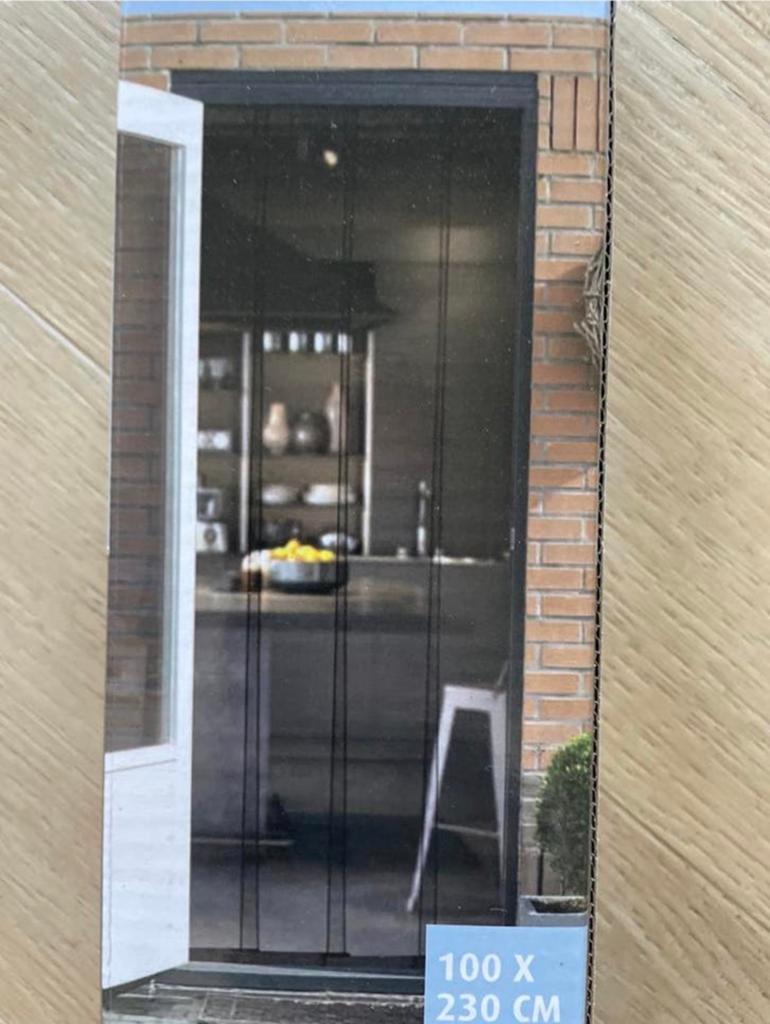 Hordeur Lamellen - 100 x 230 cm - Nieuw in doos, Ophalen, Kunststof, 80 tot 100 cm, 215 cm of meer