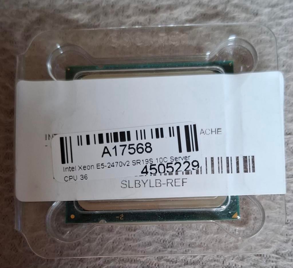 Intel Xeon E5-2470 v2 20x 2,4 GHz 10-core Socket LGA 1356, Computers en Software, Processors, Nieuw, 10-core, 2 tot 3 Ghz, Ophalen of Verzenden