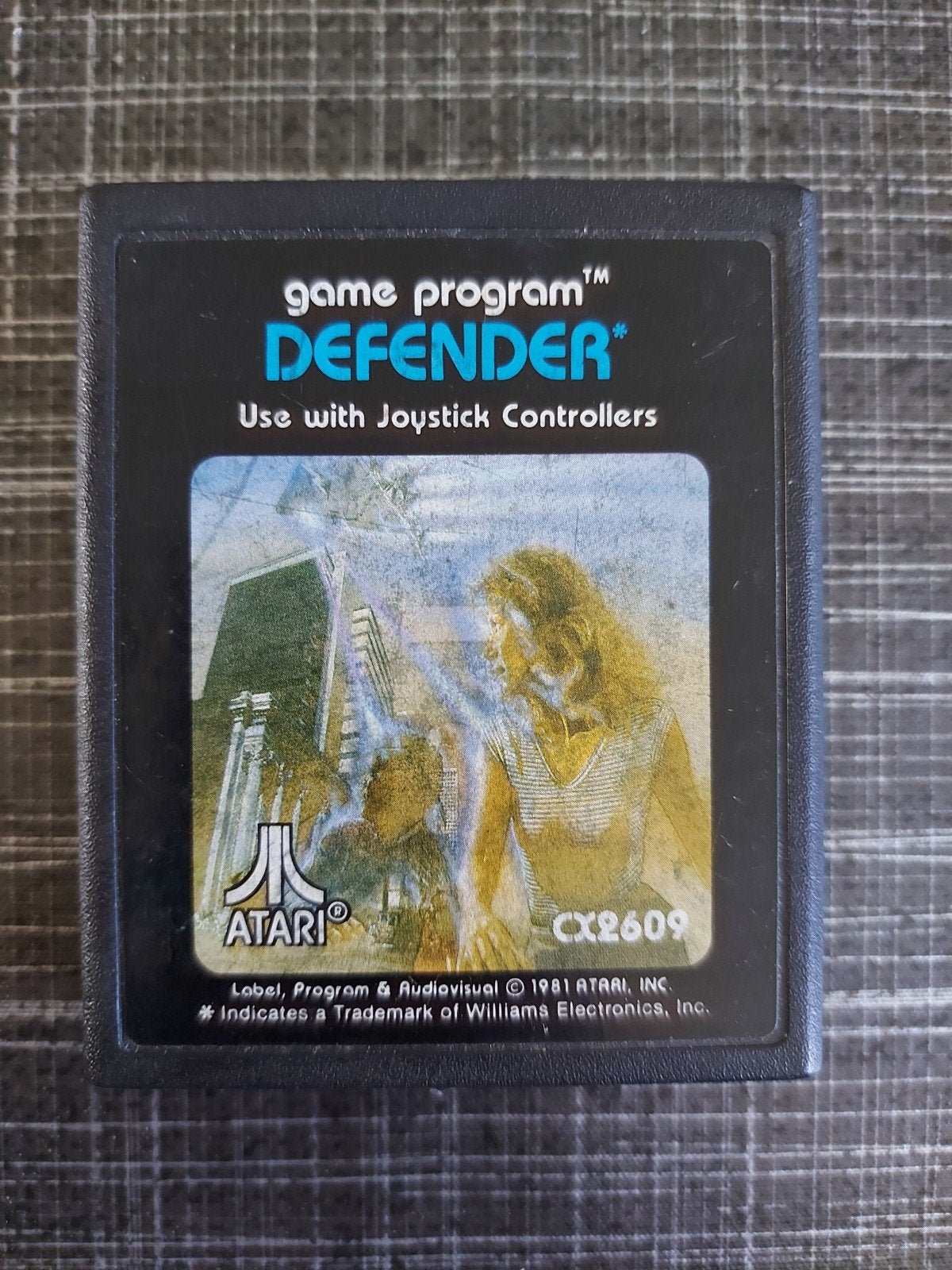 Atari 2600 Defender Game Cartridge - Klassieke Shooter, Spelcomputers en Games, Gebruikt, Shooter, 1 speler, Ophalen of Verzenden