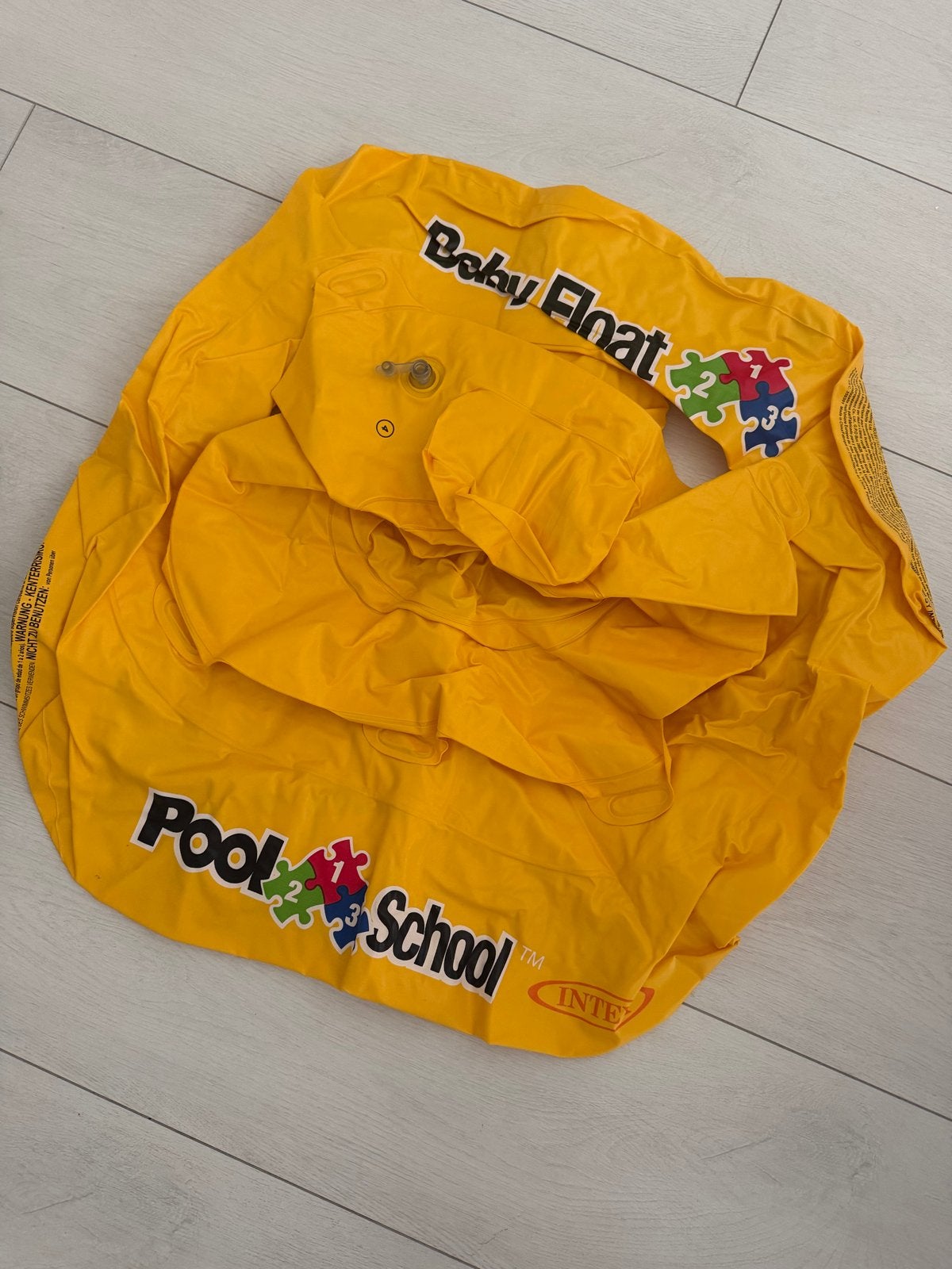 Intex Baby Float Zwemband - Geel, Ophalen, Gebruikt