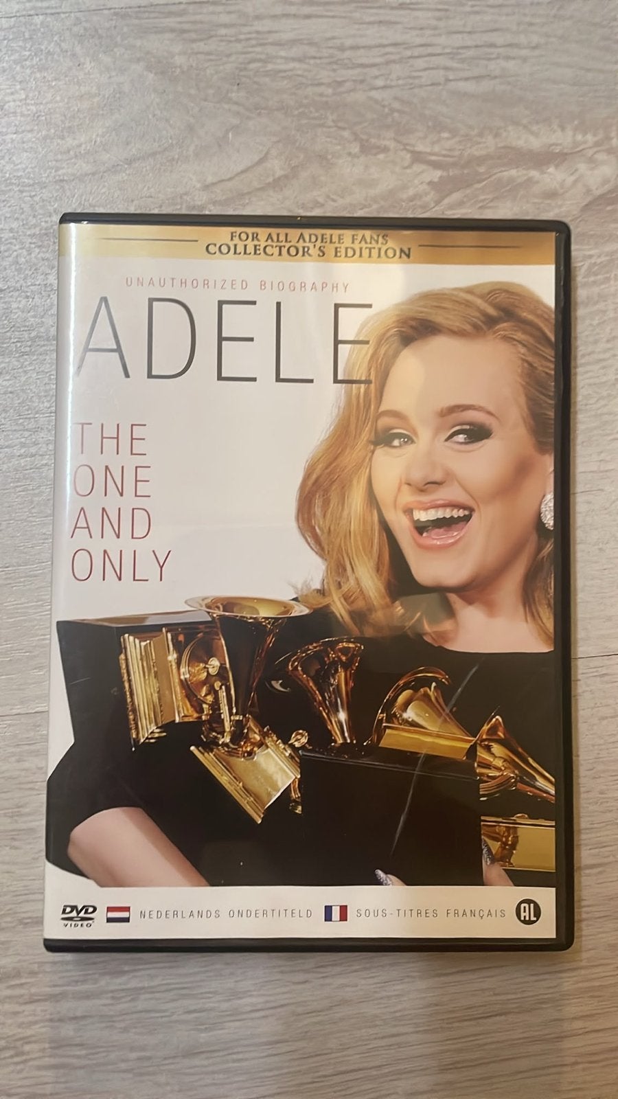 Adele: The One and Only - Ongeautoriseerde Biografie DVD, Nederlands, Ophalen of Verzenden, Inclusief doosje, Gebruikt