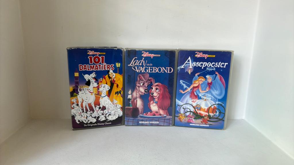 Disney videobanden, Alle leeftijden, Ophalen of Verzenden, Gebruikt