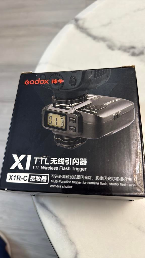 Godox X1R-C draadloze flitsontspanner, Ophalen of Verzenden, Zo goed als nieuw