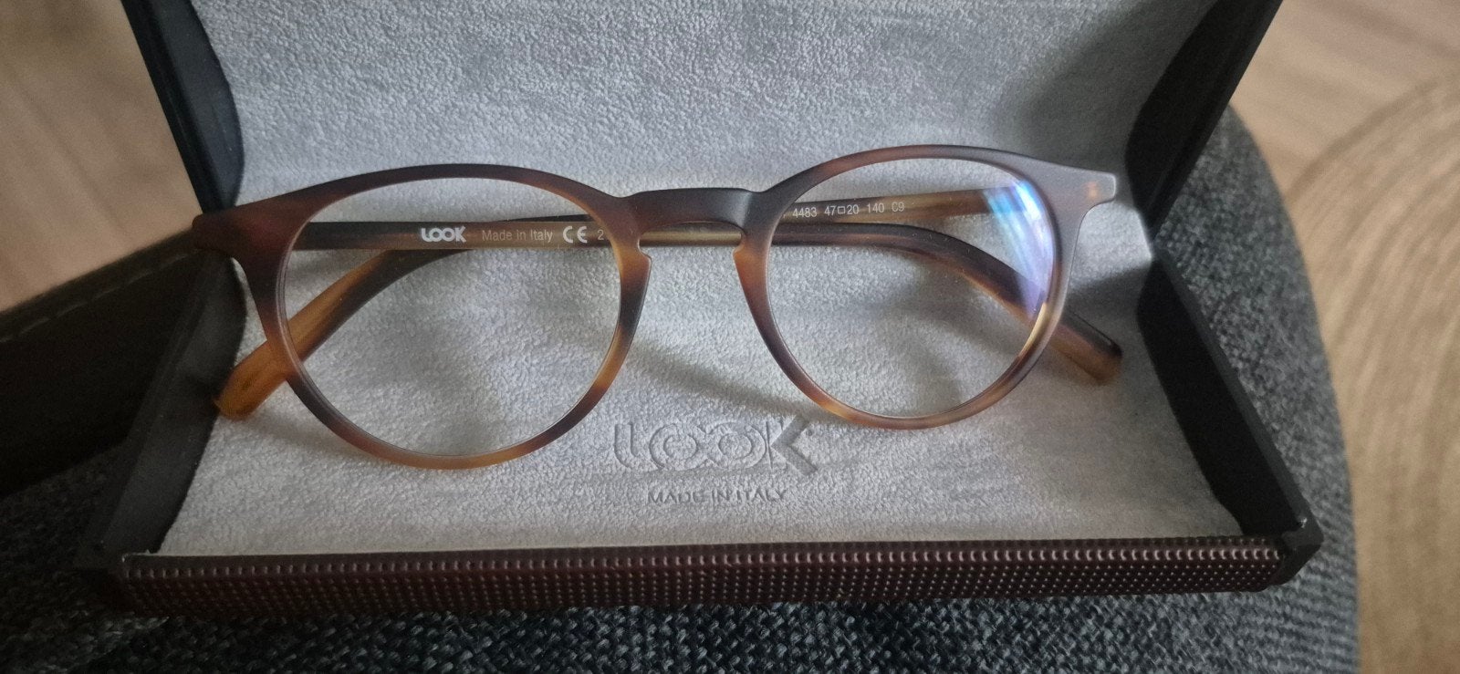 Nette Look bril met glas, zo goed als nieuw, Overige merken, Bruin, Verzenden, Zo goed als nieuw