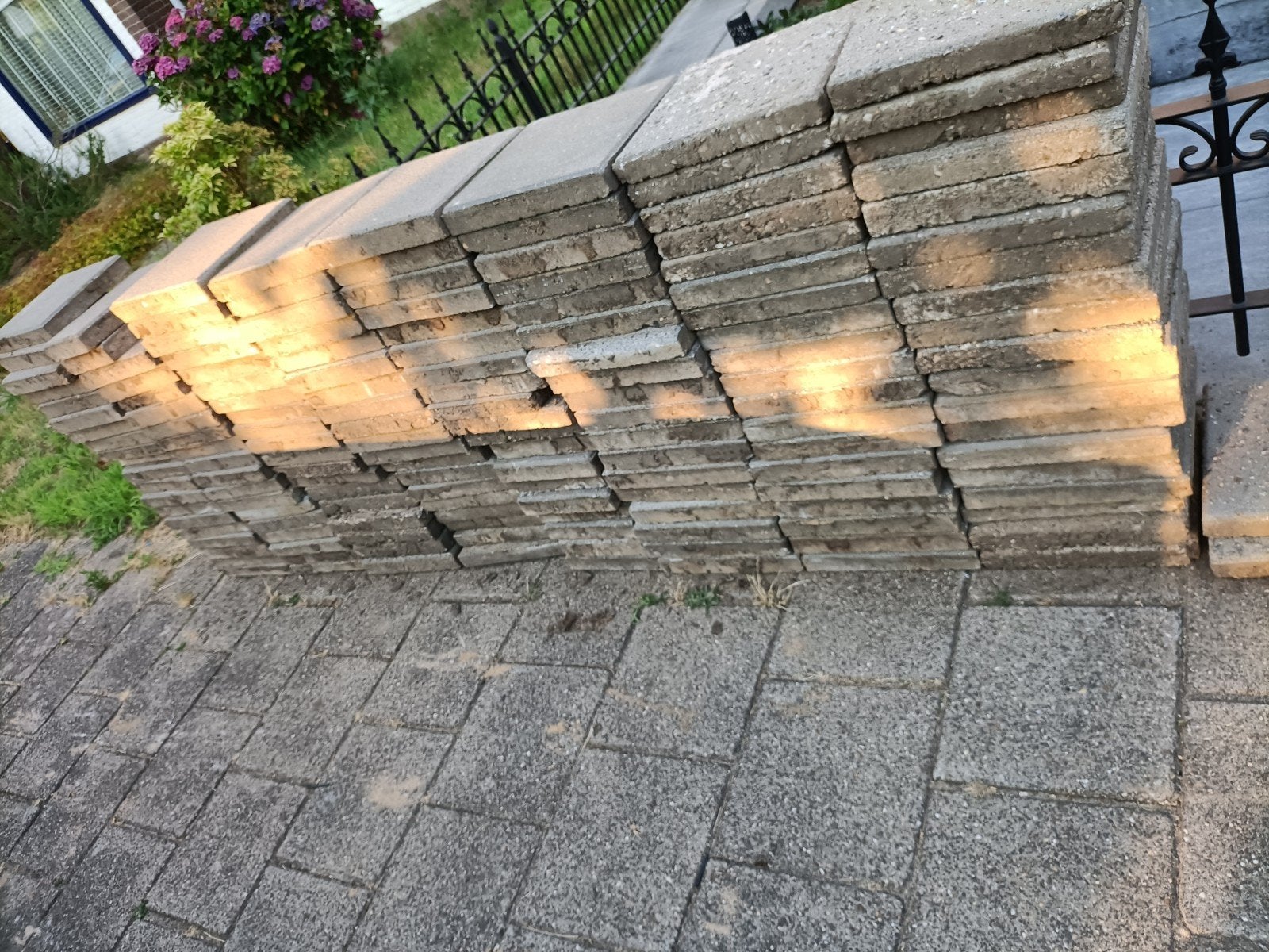 30x30 tegels en bandjes, Ophalen of Verzenden, Hout