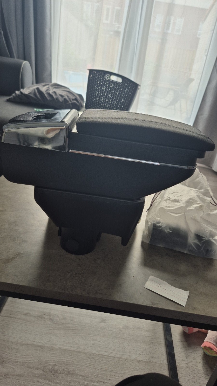Armsteun voor Mini - Comfort en opbergruimte, Ophalen