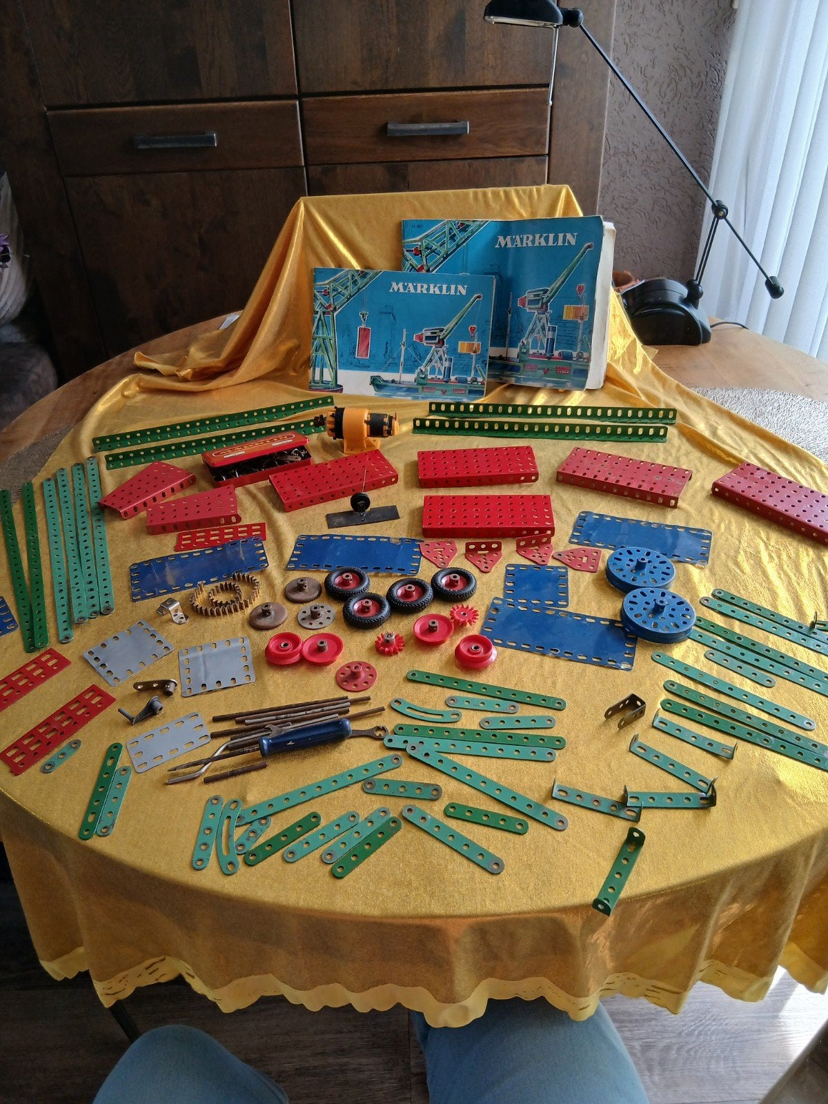 Marklin meccano  met boekjes enz, Ophalen of Verzenden