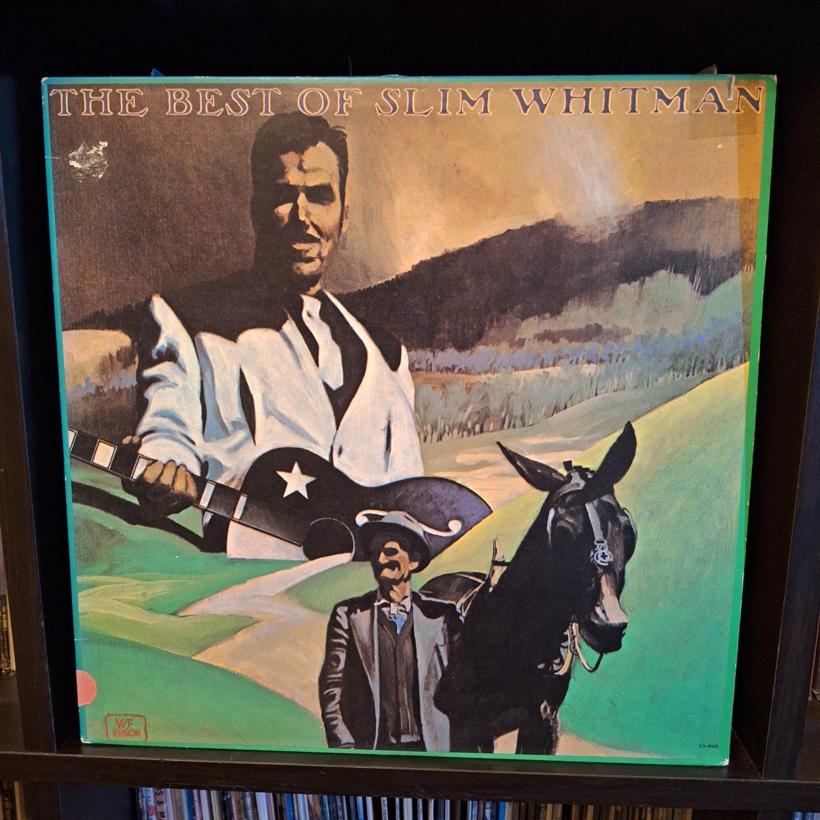 The Best of Slim Whitman LP Vinyl, Ophalen of Verzenden, Gebruikt
