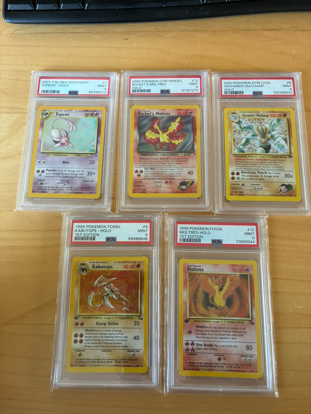 Diverse pokemon SLABS, Ophalen of Verzenden, Zo goed als nieuw