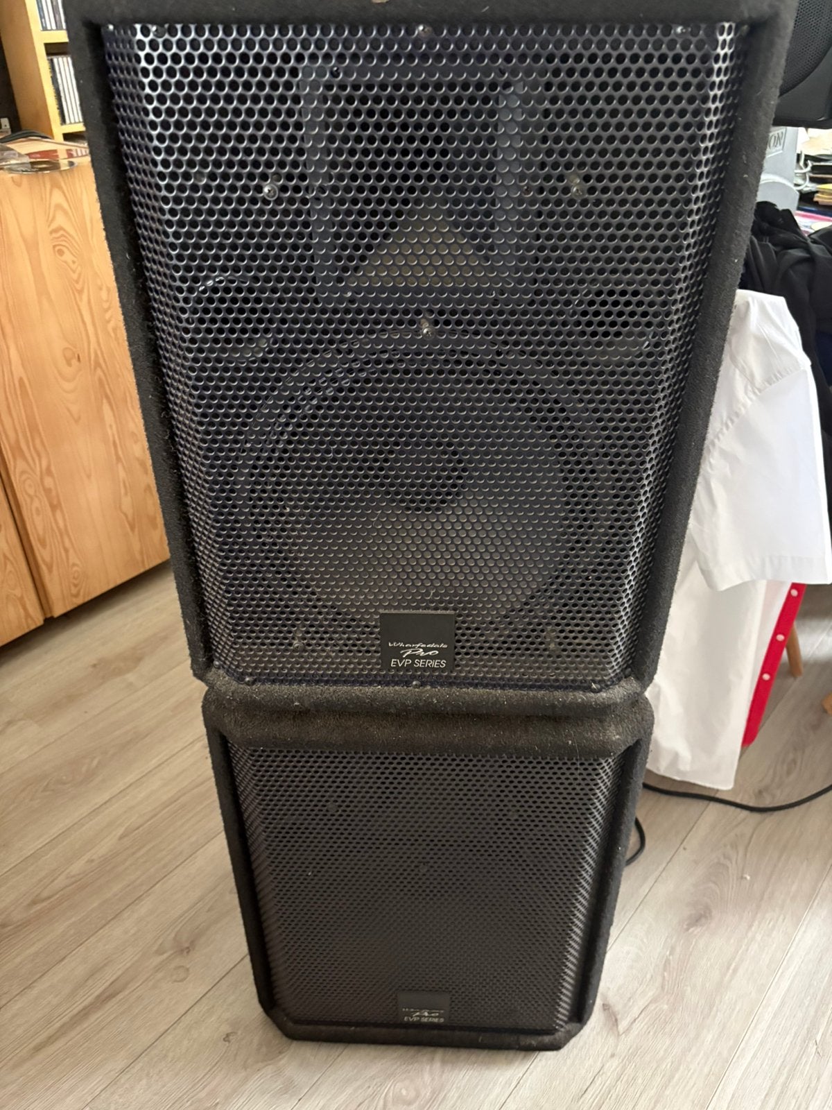Wharfedale speakers evp-12, Ophalen, Gebruikt, 150 watt of meer, Wharfedale