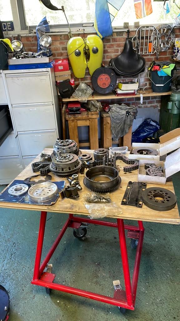 harley evo shovel koppeling, Motoren, Ophalen, Gebruikt