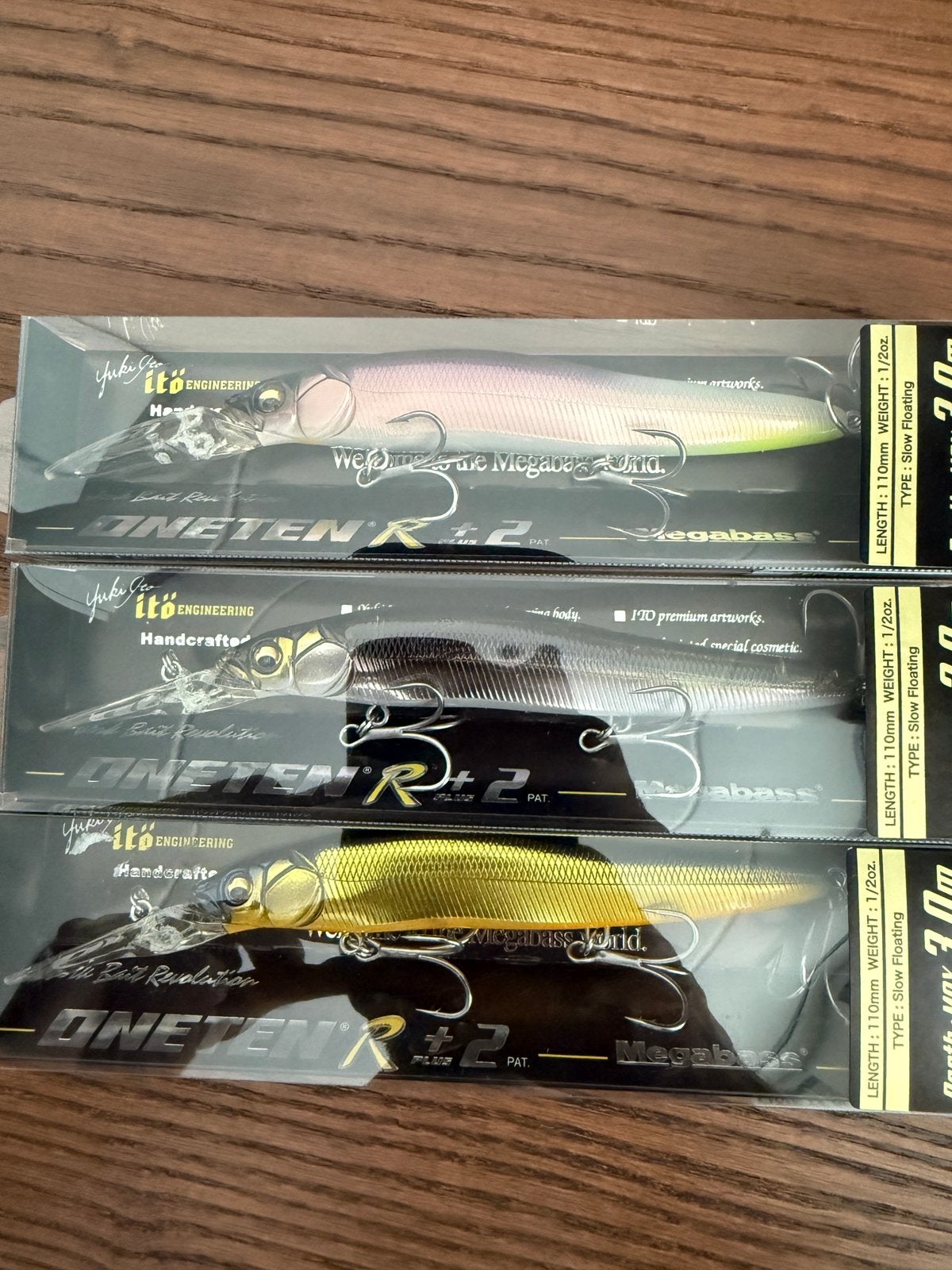 Megabass Vision Oneten R +2 / 110 R +2 Meerdere Kleuren, Ophalen of Verzenden, Nieuw, Overige typen