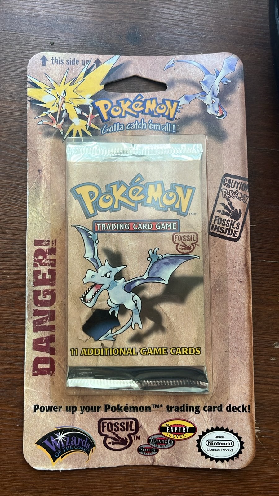 Pokémon Fossil Booster Pack - blister- Geseald, Ophalen of Verzenden, Nieuw, Booster