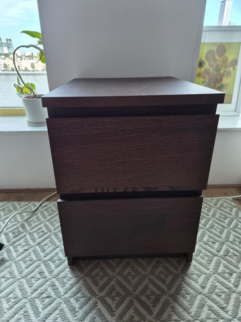 IKEA MALM Ladekast/ Drawer cabinet/ bedside table, Ophalen, Gebruikt, Minder dan 45 cm, 55 tot 70 cm