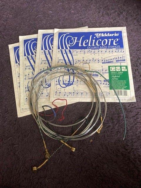 Contrabas snaren (Helicore, Spirocore, hoge C snaren etc.), Muziek en Instrumenten, Strijkinstrumenten | Contrabassen, Ophalen of Verzenden
