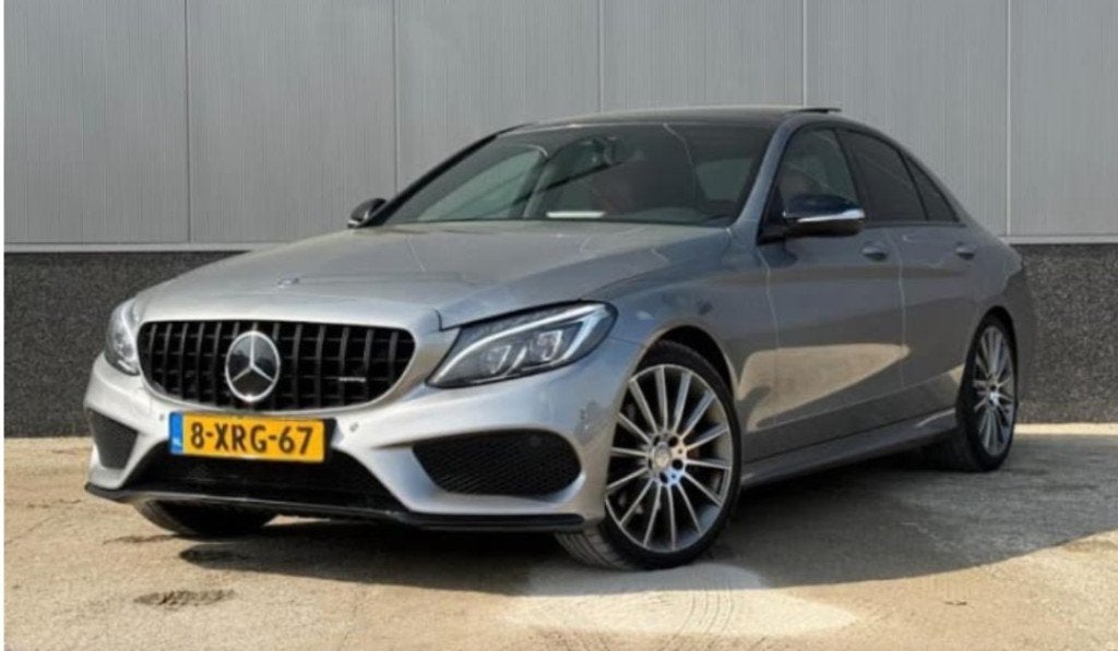 Mercedes-Benz C-Klasse 2.1 CDI C220 Sedan AUT 2014 Grijs, Auto's, Automaat, Achterwielaandrijving, 1800 kg, 4 cilinders