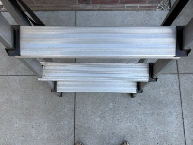 Foto 6 van 7-treeds aluminium ladder