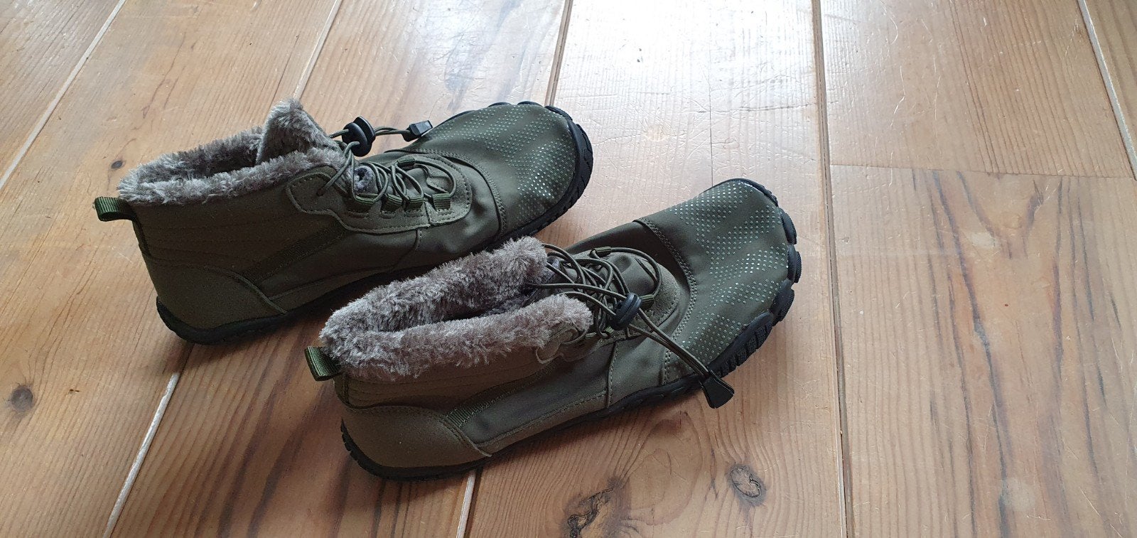 Warme Barefoot Schoenen - Olijfgroen, Overige typen, Ophalen of Verzenden, Groen, Onbekend