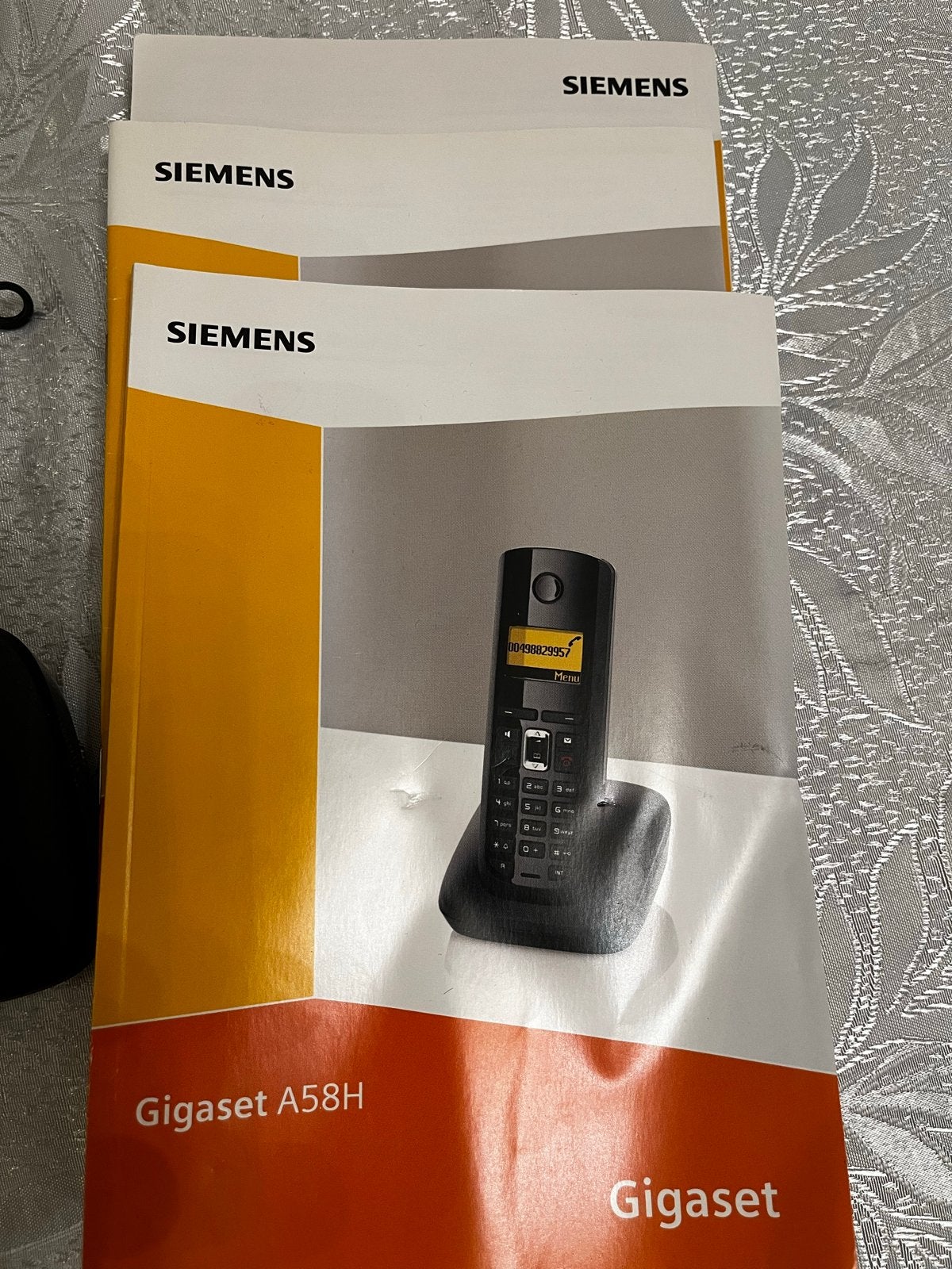 Siemens Gigaset A580 & A58H draadloze telefoons, Telecommunicatie, Vaste telefoons | Handsets en Draadloos, Ophalen, Gebruikt