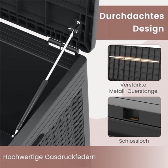 Opbergkist Buiten – Tuinbox – Opbergbox – Opbergkist Balkon, Corvance B.V., Verzenden, Nieuw, Corvancebol@gmail.com