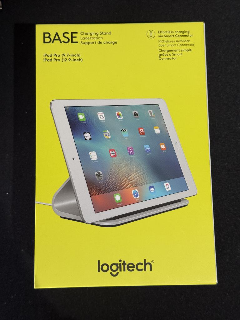 Logitech BASE iPad Pro (Gen.1) laadstandaard - Nieuw, Logitech, IPad Pro 9.7" & iPad Pro 12.9", Overige typen, Nieuw