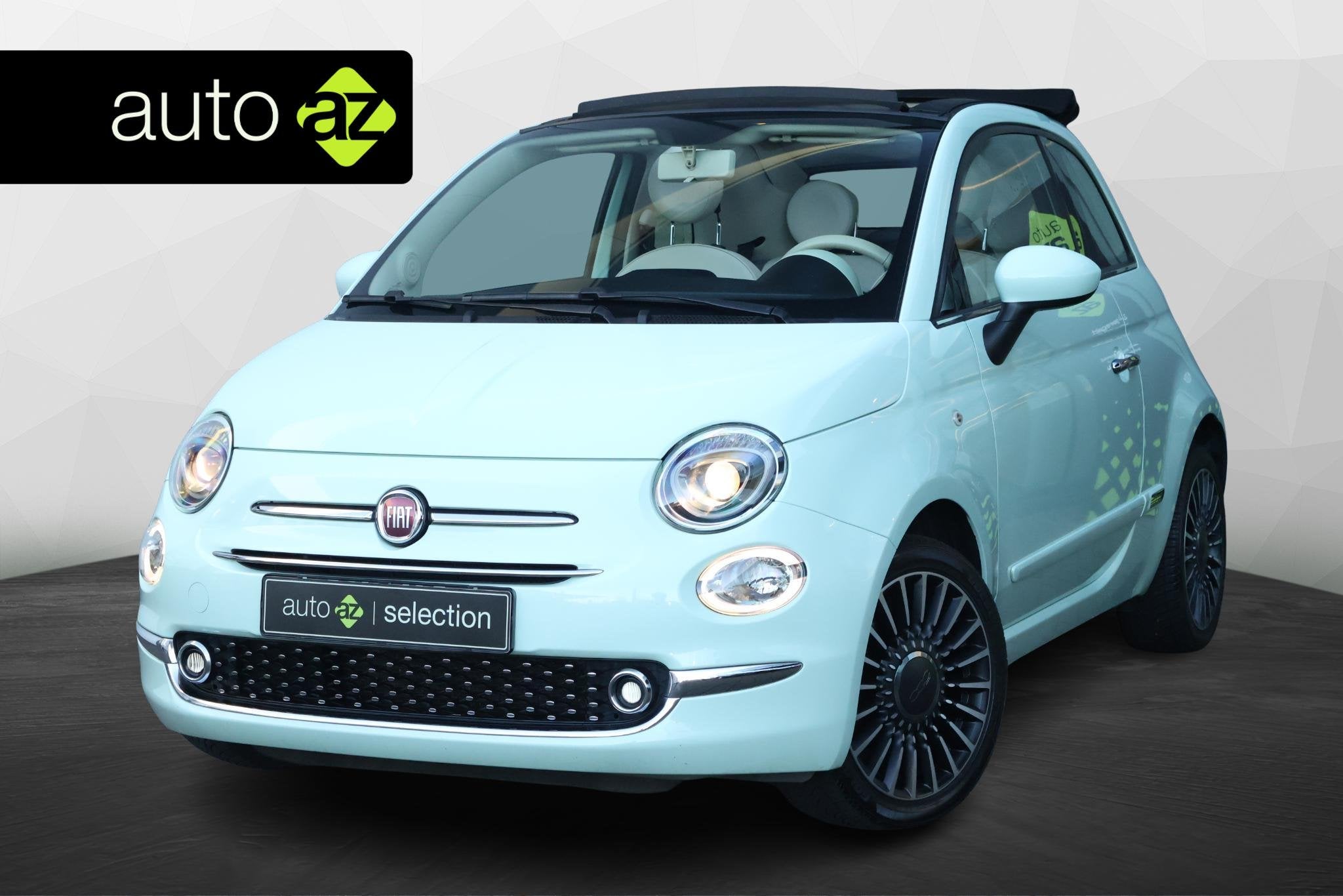 Fiat 500C 1.2 Lounge / Cruise / Airco, Auto's, Fiat, Voorwielaandrijving, Stof, 4 cilinders, 4 stoelen