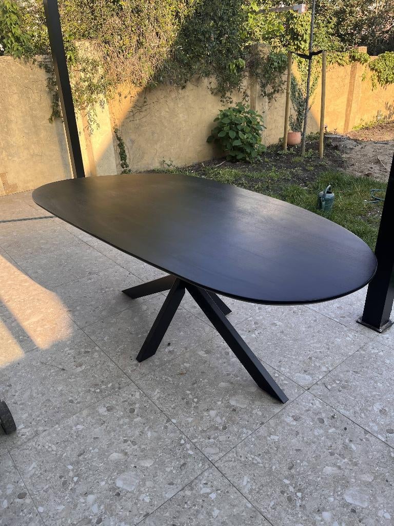 Organische eettafel, Huis en Inrichting, Tafels | Eettafels, Ophalen, 50 tot 100 cm, Vijf personen of meer, Overige vormen