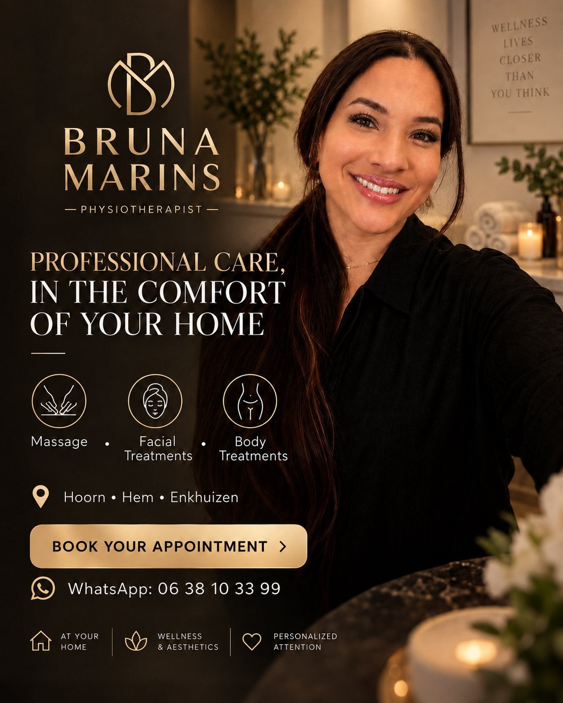 Professional care, without leaving your home., Diensten en Vakmensen, Bedrijfsmassage