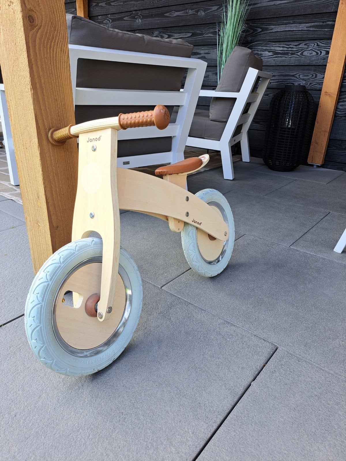Janod Houten Loopfiets - Zo goed als nieuw, Ophalen, Zo goed als nieuw, Loopfiets