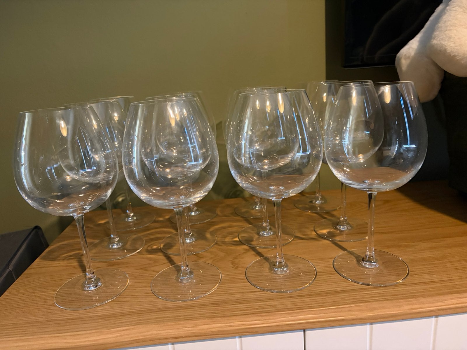 12 Wijnglazen Ikea Nieuw, Huis en Inrichting, Ophalen, Glas of Glazen, Nieuw, IKEA
