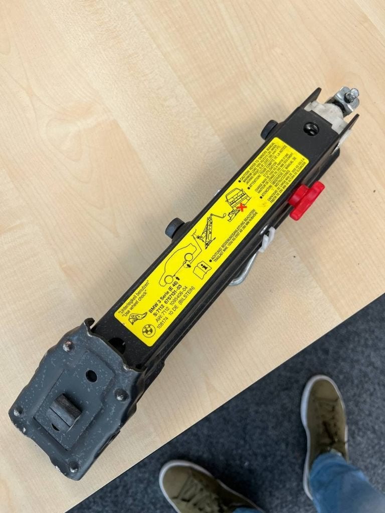 Originele BMW E46 Krik Autokrik passend op veel modellen !, Auto diversen, Krikken, Ophalen of Verzenden, Manueel, Schaarkrik