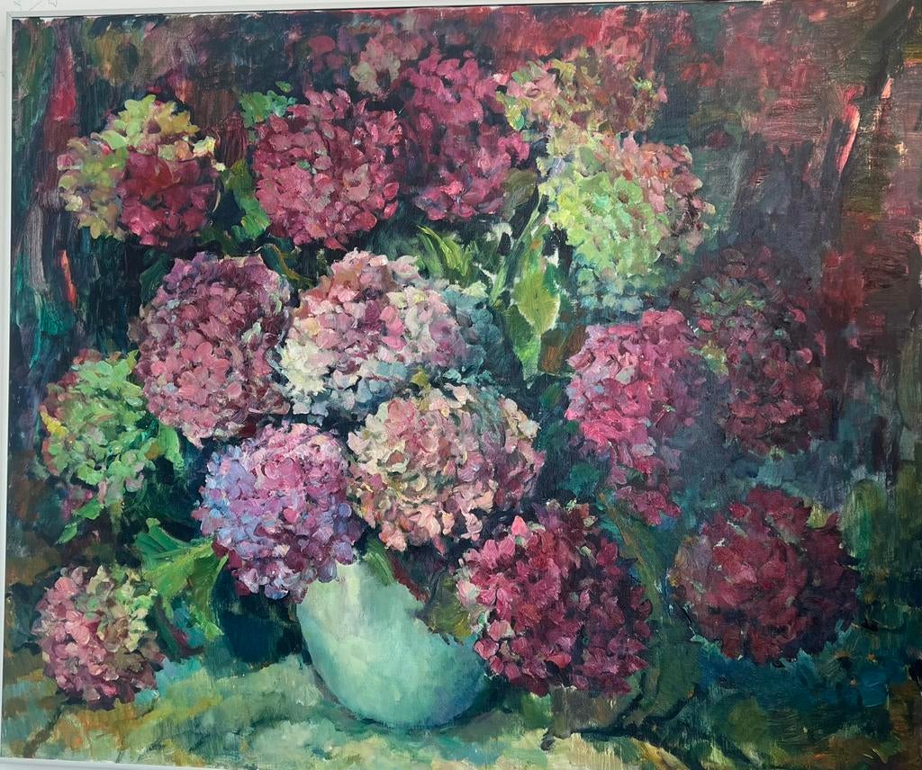 Lies Viegers schilderij, Antiek en Kunst, Ophalen