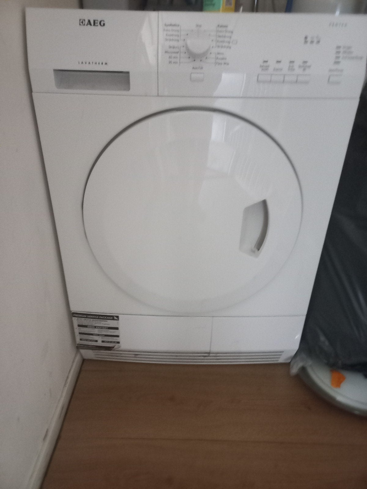 AEG wasdroger, Witgoed en Apparatuur, Ophalen, Condens, 85 tot 90 cm