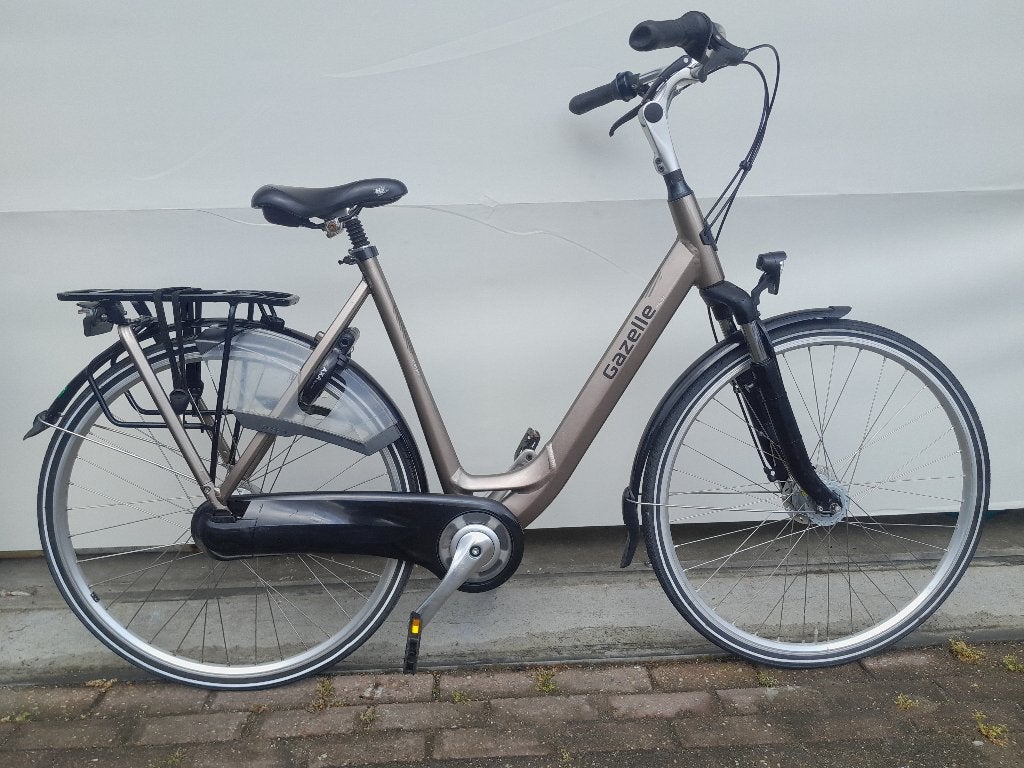 28 inch Gazelle Orange C7+ met 7 versnellingen/ vering., Ophalen, Gazelle, -, -