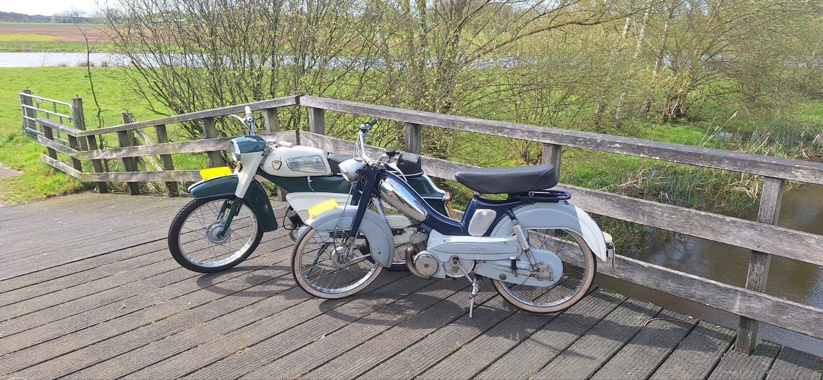 Kaptein Mobylette S35B met kenteken, Ophalen