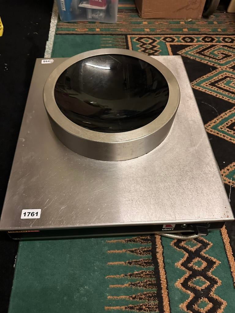 Ubert Inductie Wok UBWK5, Zo goed als nieuw, Minder dan 100 cm, 25 tot 50 cm, 50 tot 100 cm