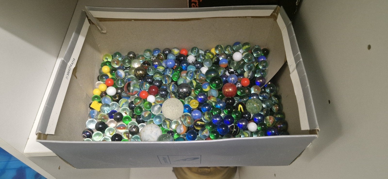 Grote verzameling knikkers in diverse kleuren en maten, Ophalen of Verzenden, Gebruikt, Jongen of Meisje