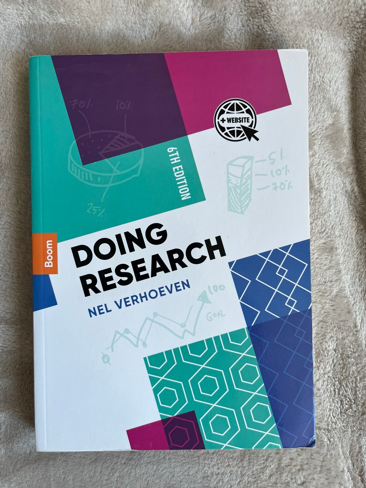 Doing Research - Nel Verhoeven (6e editie), Boeken, Ophalen of Verzenden, Gamma, Zo goed als nieuw, HBO