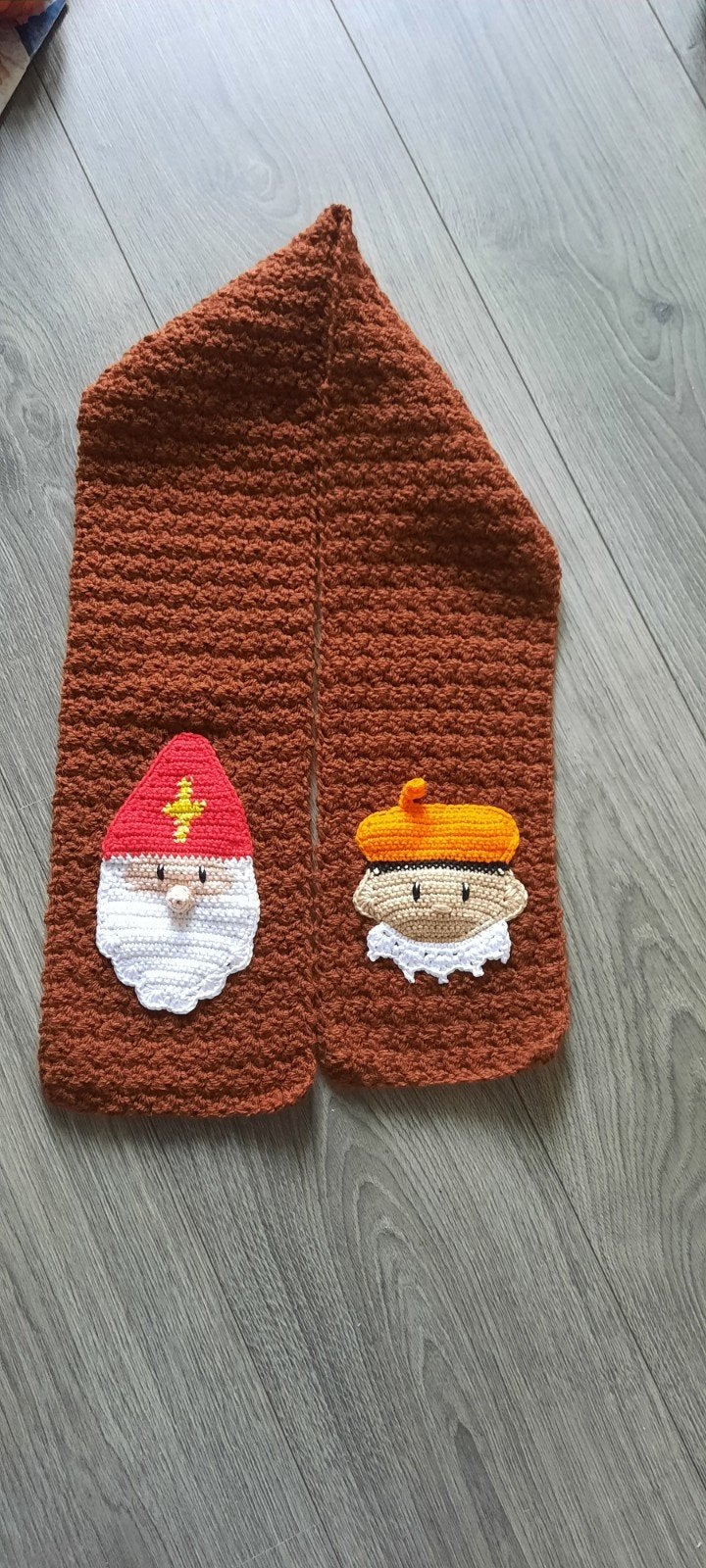 kindersjaal net sinterklaas en piet, Jongen of Meisje, Nieuw, Ophalen of Verzenden, 122 t/m 128