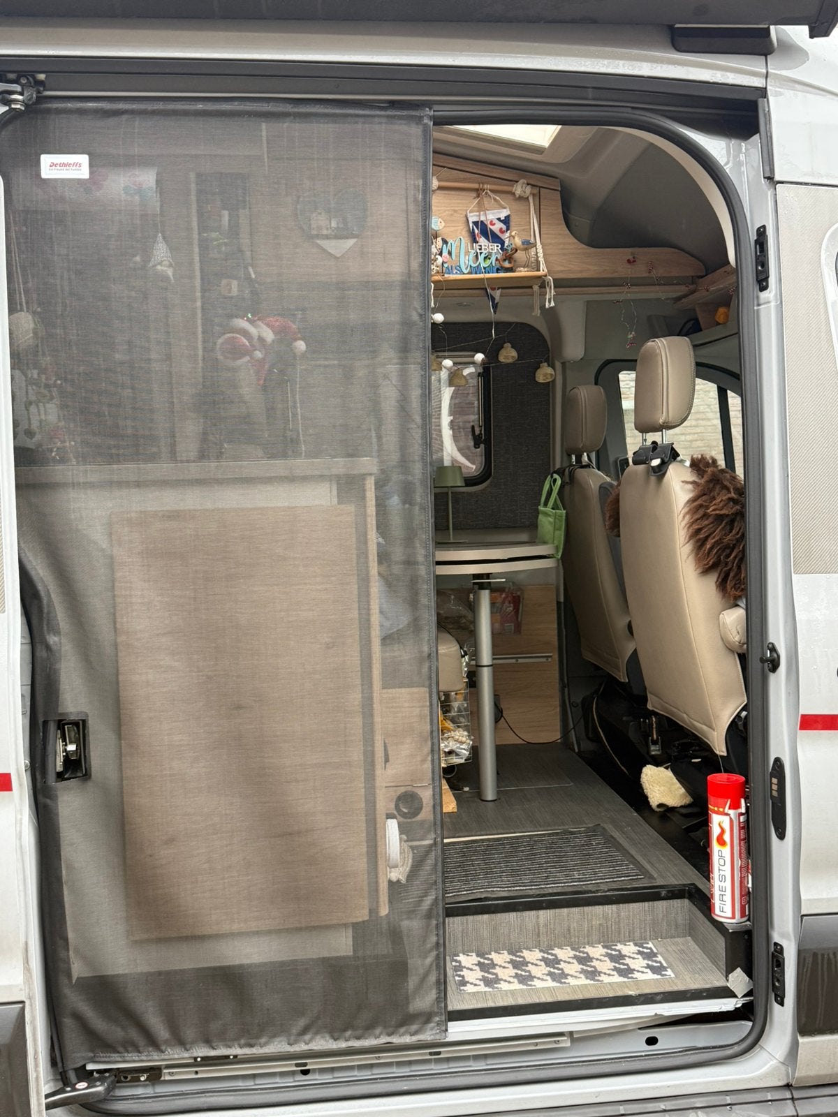 Horregaas voor dethleffs camperbus original, Ophalen of Verzenden, Zo goed als nieuw