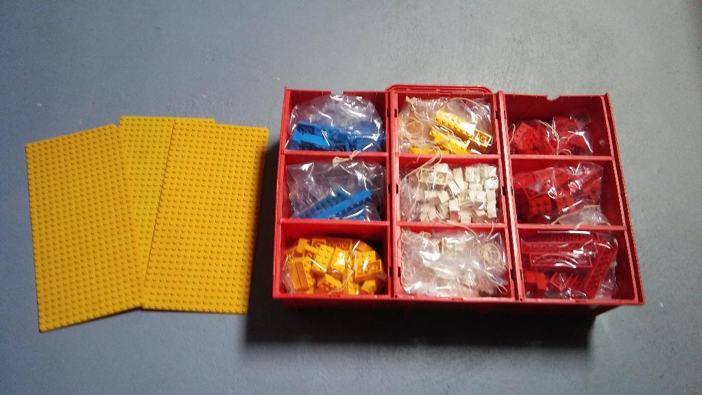 Lego Bouw Stenen Sorteer Koffer, Ophalen of Verzenden, Gebruikt, Losse stenen, Lego