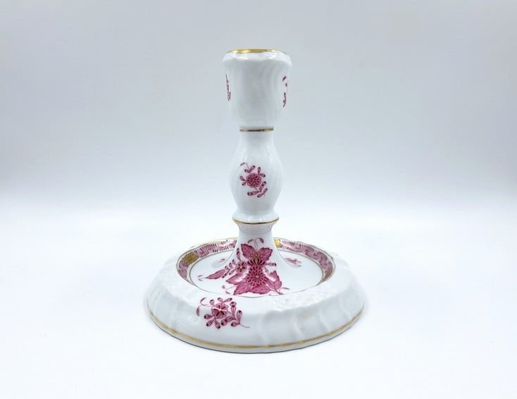 Herend kandelaar - Chinese bouquet, Verzenden