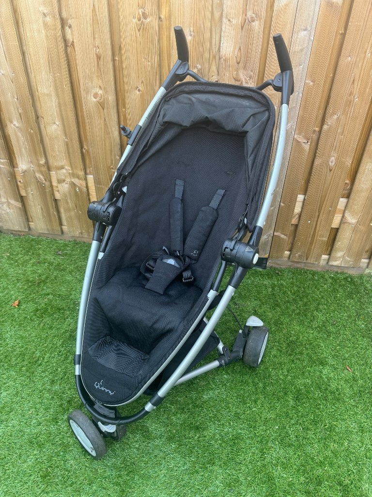 Quiny buggy-kinderwagen + reistas, Kinderen en Baby's, Kinderwagens en Combinaties, Ophalen, Gebruikt, Overige merken