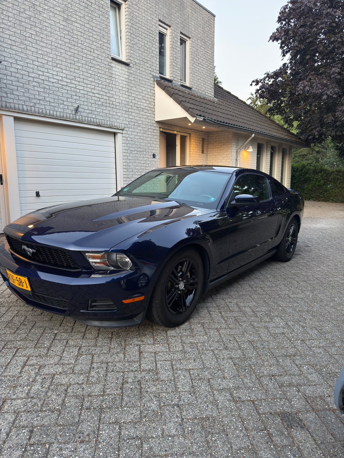 Ford Mustang 3.7 V6 CLEAN TITLE!, Auto's, Achterwielaandrijving, Zwart, Leder, Handgeschakeld
